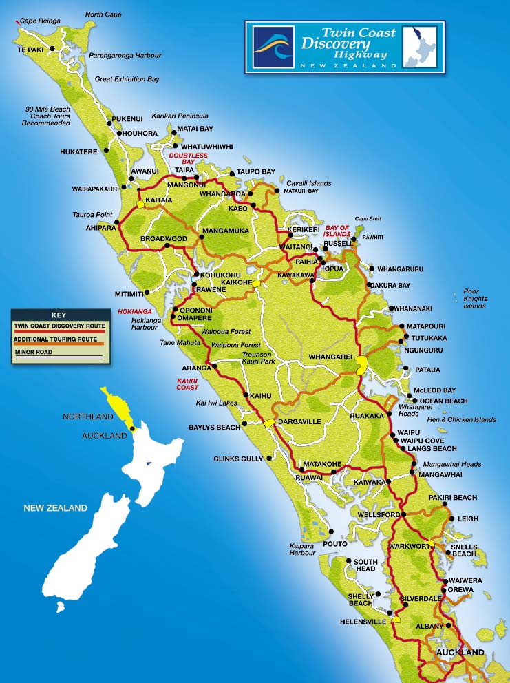 driving tour new zealand north island