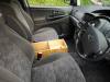 Front seats, steering wheel and plywood console box of the JDP67 Toyota Estima campervan