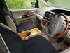 Dashboard, steering wheel and plywood console box of the KZR927 Toyota Estima campervan