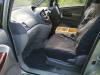 Front seats of the FPS382 Toyota Estima with protective covers and the plywood console box