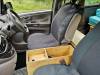 Driver's seat and plywood console box in the EZQ488 Toyota Estima campervan