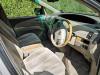 Driver's seat, steering wheel and dashboard of the HMC107 Toyota Estima campervan
